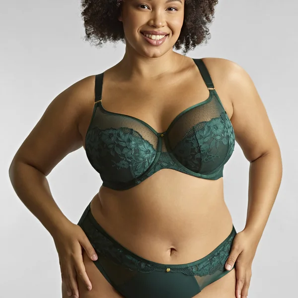 Soutien Gorge emboîtant - Vert foret Sculptresse Josephine