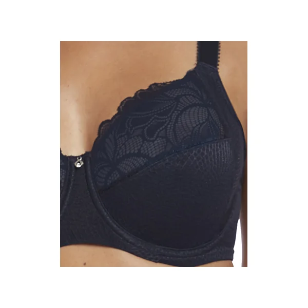 Soutien gorge entier à armatures à renfort latéral MEMOIR 3021 NAVY