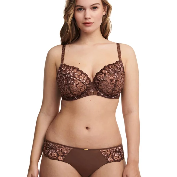 Soutien Gorge enveloppant - Marron Chantelle