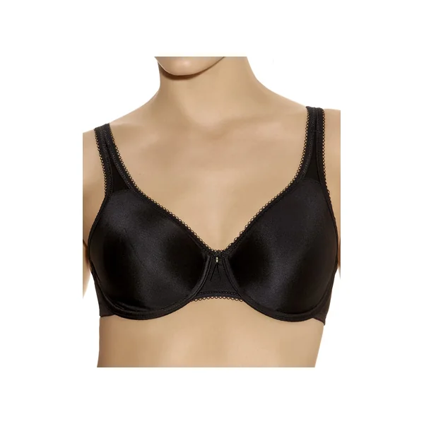 Soutien gorge grand maintien à armatures BASIC BEAUTY WA855192 NOIR
