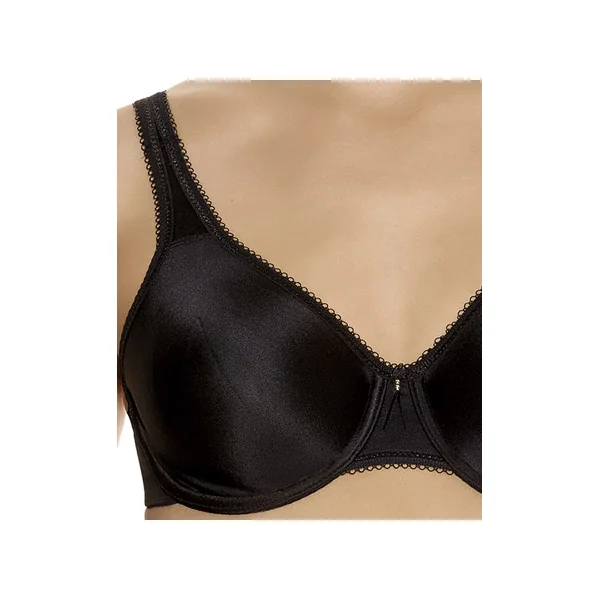 Soutien gorge grand maintien à armatures BASIC BEAUTY WA855192 NOIR