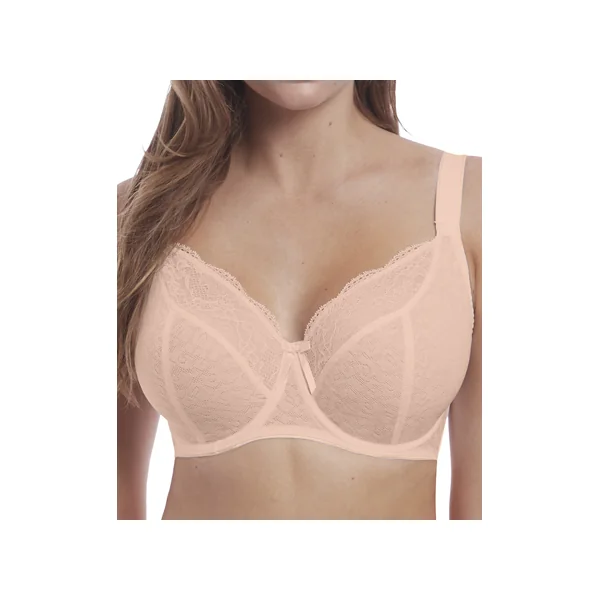 Soutien gorge grande taille balconnet à armatures FREYA FANCIES 1012 NATUREL BEIGE