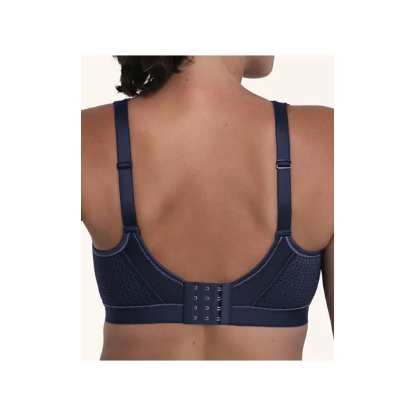 Soutien gorge grande taille de sport sans armatures 5567 BLUE IRIS
