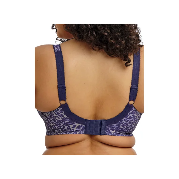 Soutien gorge grande taille plongeant à armatures LUCIE 4490 MIDNIGHT