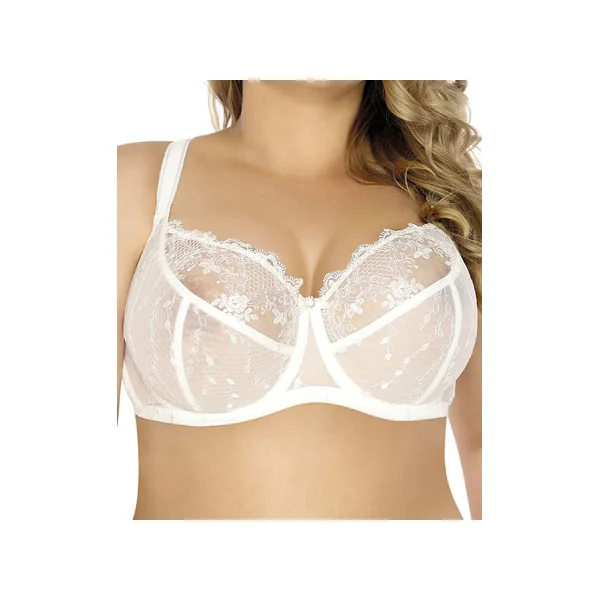 Soutien gorge grande taille à armatures AURORA BLANC