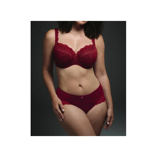 Soutien gorge grande taille à armatures BOBETTE 5289 RUBIS