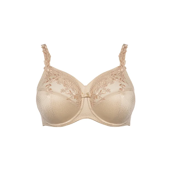 Soutien gorge grande taille à armatures ELLA 3625 BISCUIT