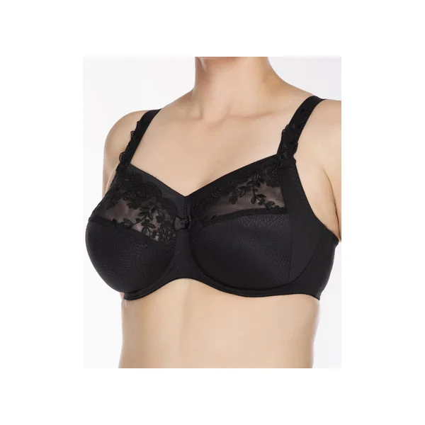 Soutien gorge grande taille à armatures ELLA 3625 NOIR