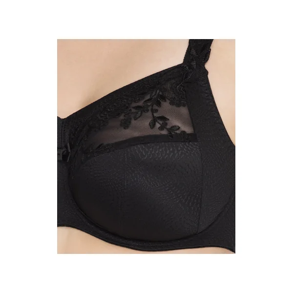 Soutien gorge grande taille à armatures ELLA 3625 NOIR