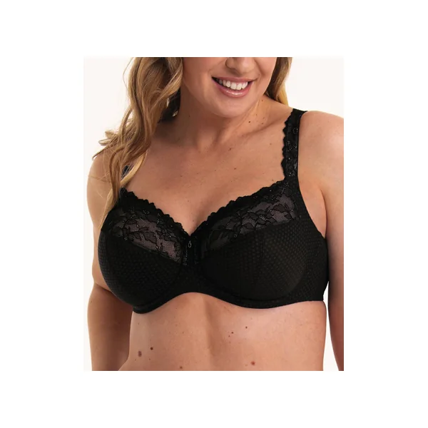 Soutien gorge grande taille à armatures ELOISE 5295 NOIR
