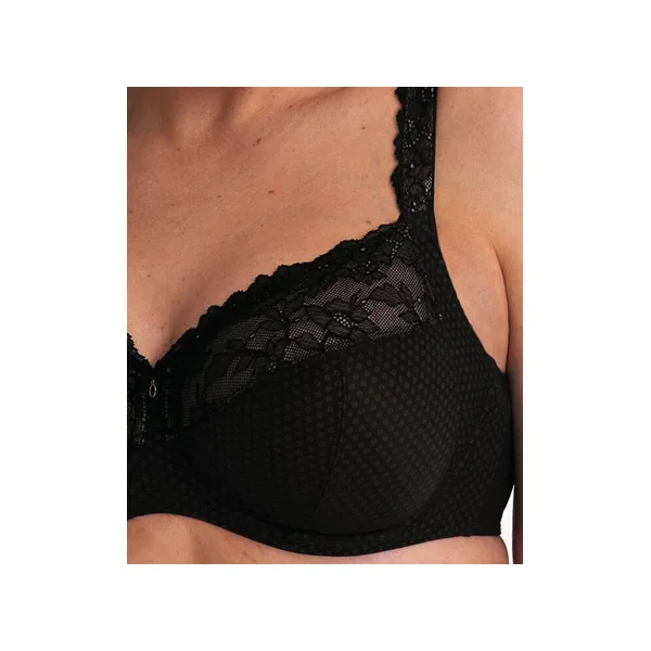 Soutien gorge grande taille à armatures ELOISE 5295 NOIR