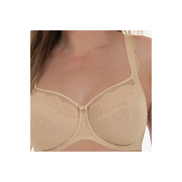 Soutien gorge grande taille à armatures SELMA 5635 DESERT