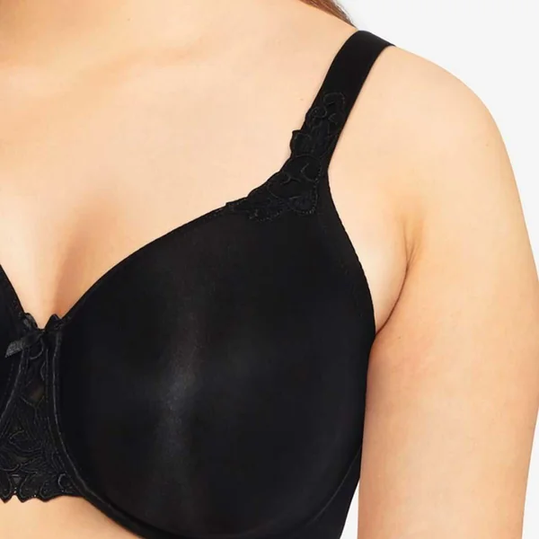 Soutien gorge moulé noir Chantelle Hedona