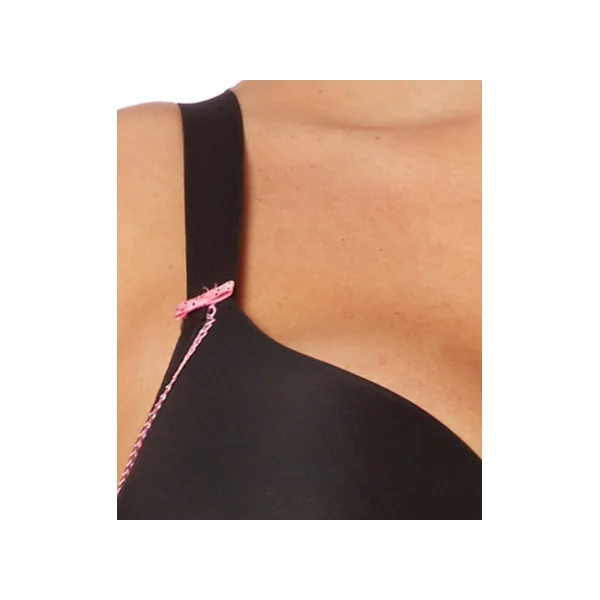 Soutien gorge moulé à armatures avec basque BIJOU 8722 NOIR