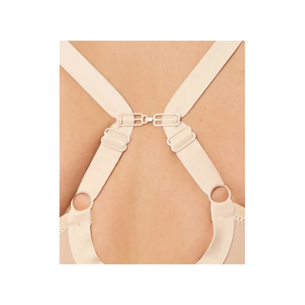 Soutien gorge moulé à armatures avec basque BIJOU 8722 PEAU