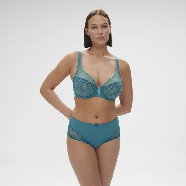 Soutien Gorge Plongeant avec armature - bleu Simone Pérèle
