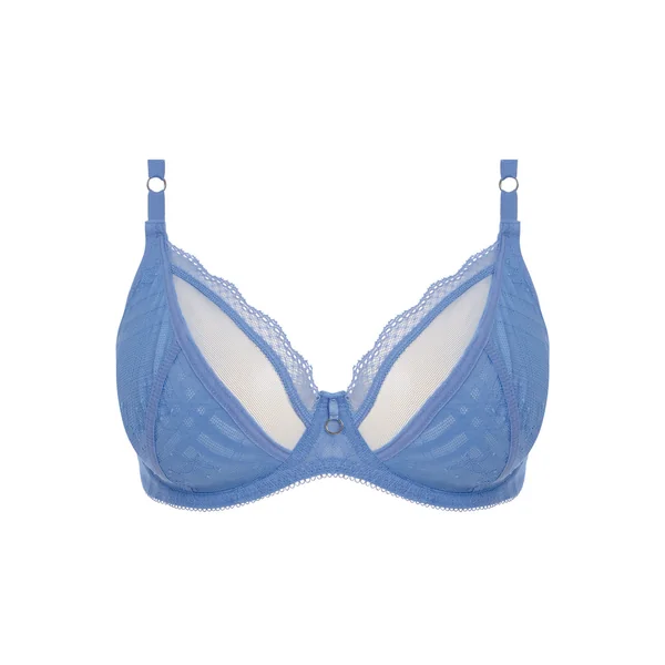 Soutien Gorge Plongeant - Bleu Freya