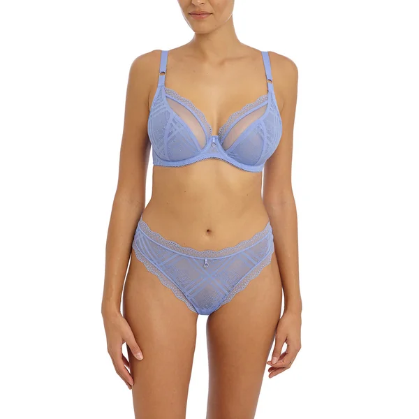 Soutien Gorge Plongeant - Bleu Freya