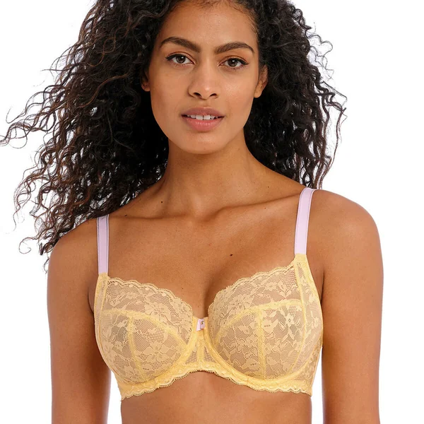 Soutien Gorge Plongeant Jaune OFFBEAT Freya
