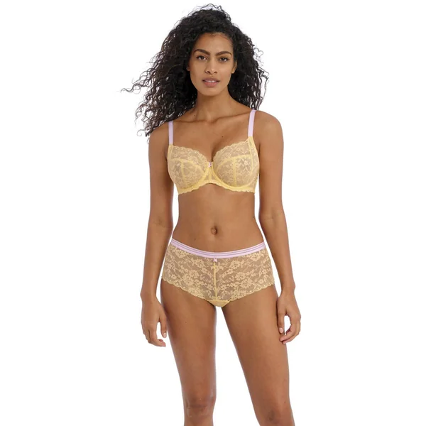 Soutien Gorge Plongeant Jaune OFFBEAT Freya