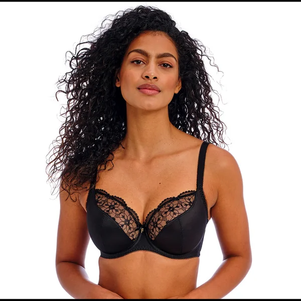 Soutien Gorge Plongeant - Noir Freya