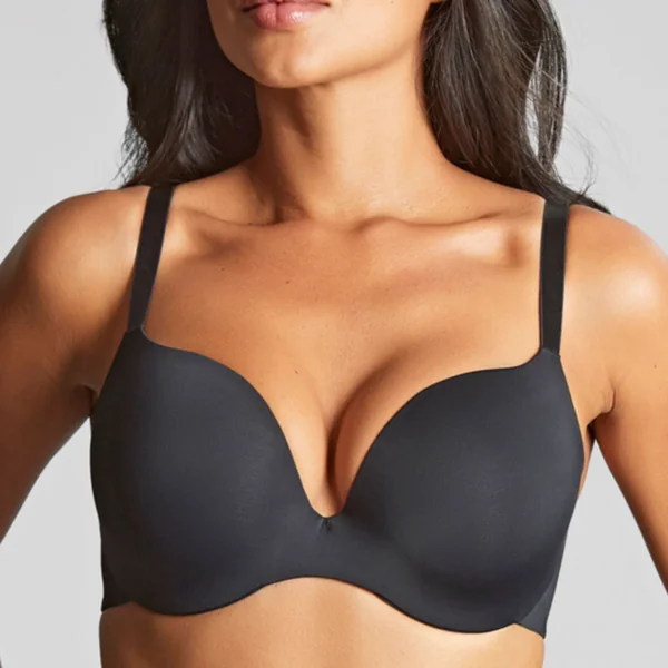 Soutien Gorge Plongeant noir Panache