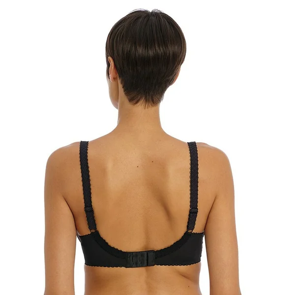Soutien Gorge Plongeant - Noir ROSE BLOSSOM Freya