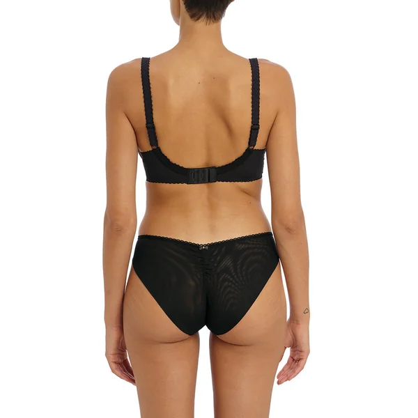 Soutien Gorge Plongeant - Noir ROSE BLOSSOM Freya