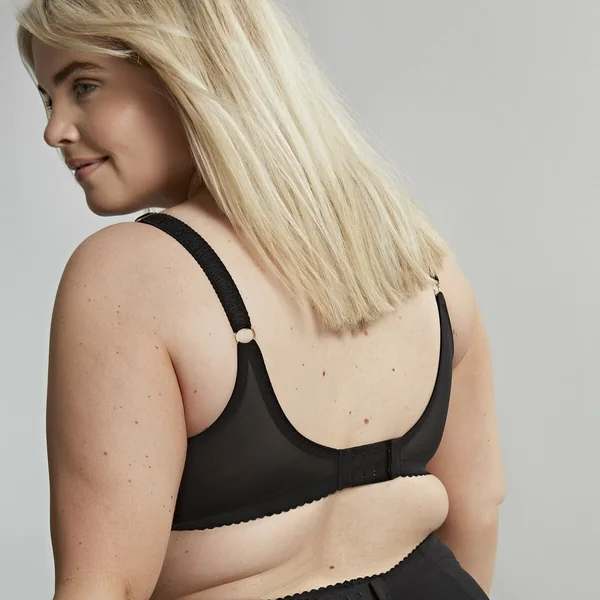 Soutien gorge plongeant noir Sculptresse