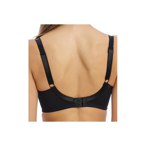 Soutien gorge plongeant paddé à armatures FUSION LACE 102314 NOIR