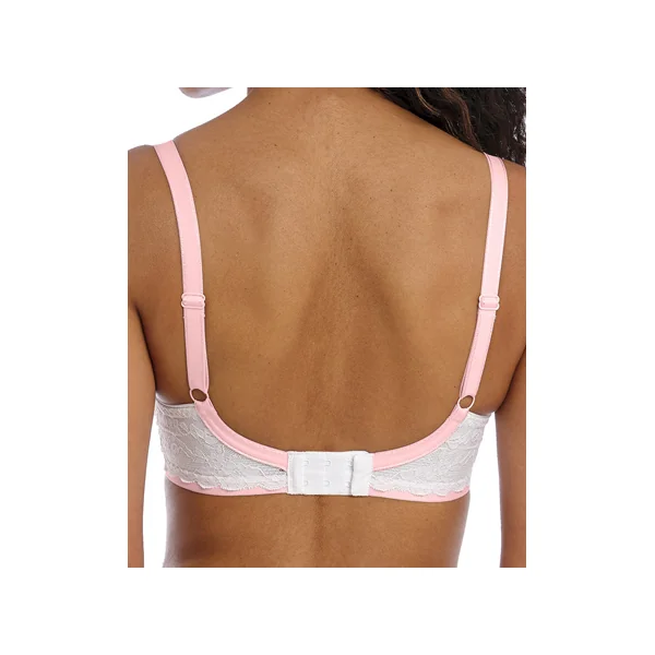 Soutien gorge plongeant paddé à armatures OFFBEAT 5453 BLANC