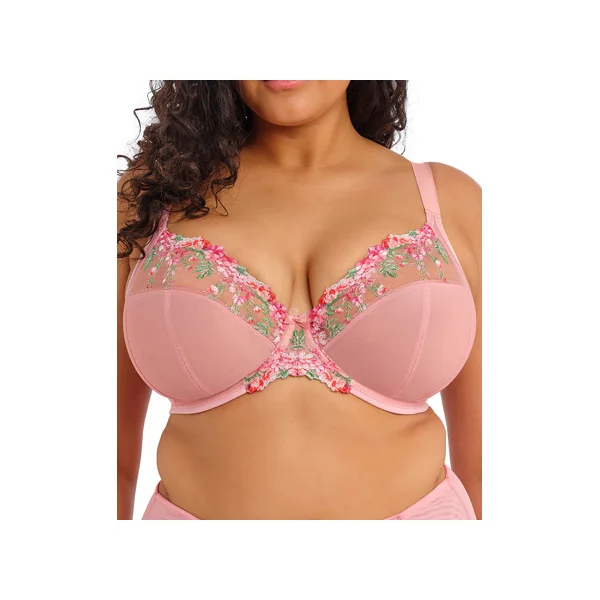 Soutien gorge plongeant à armatures AERITH 303602 ROSE