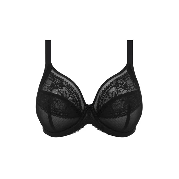 Soutien gorge plongeant à armatures KENDRA 301602 NOIR