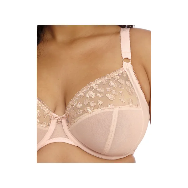 Soutien gorge plongeant à armatures NAMRAH 301336 PALE BLUSH