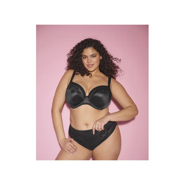 Soutien gorge plongeant à armatures NERINA 302734 NOIR