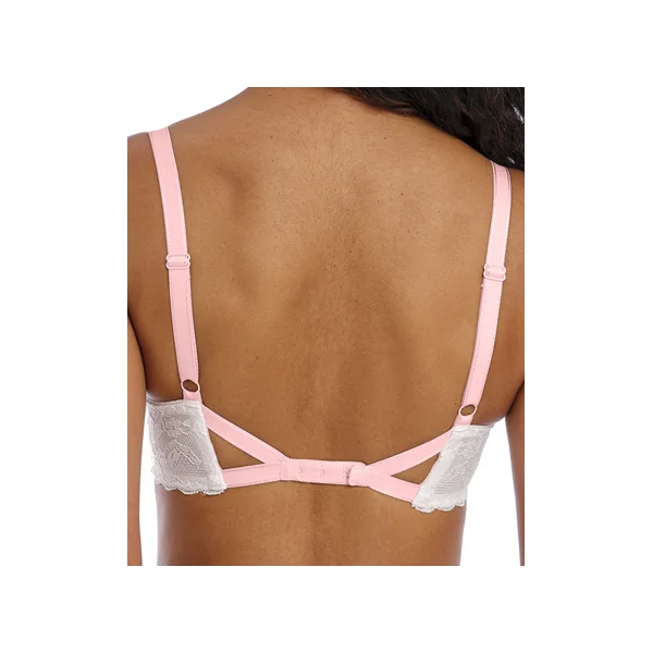 Soutien gorge plongeant à armatures OFFBEAT 5452 BLANC