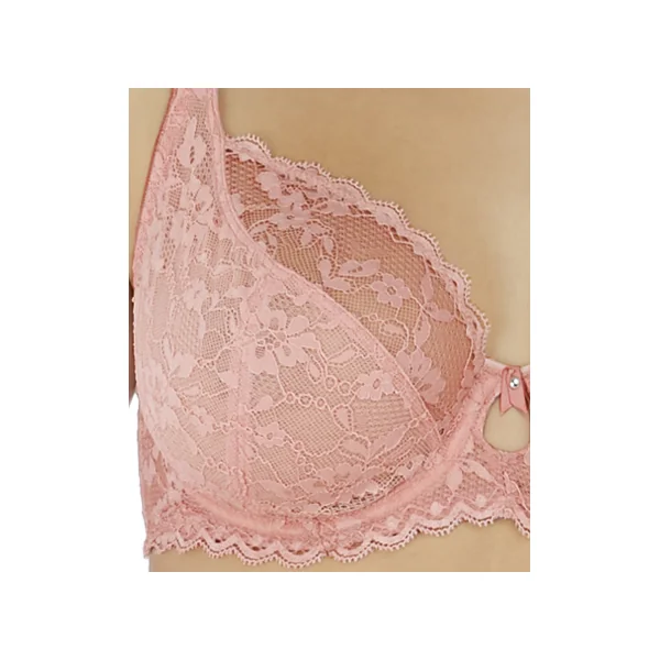 Soutien gorge plongeant à armatures OFFBEAT 5452 ROSEHIP