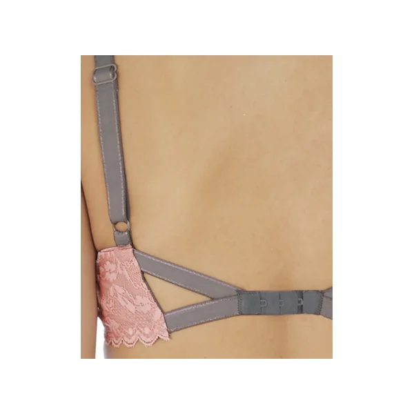 Soutien gorge plongeant à armatures OFFBEAT 5452 ROSEHIP