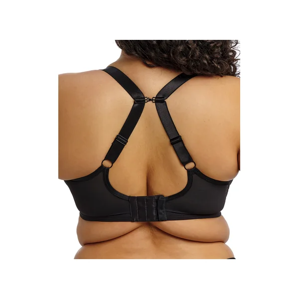 Soutien gorge plongeant à armatures REJA 303102 NOIR