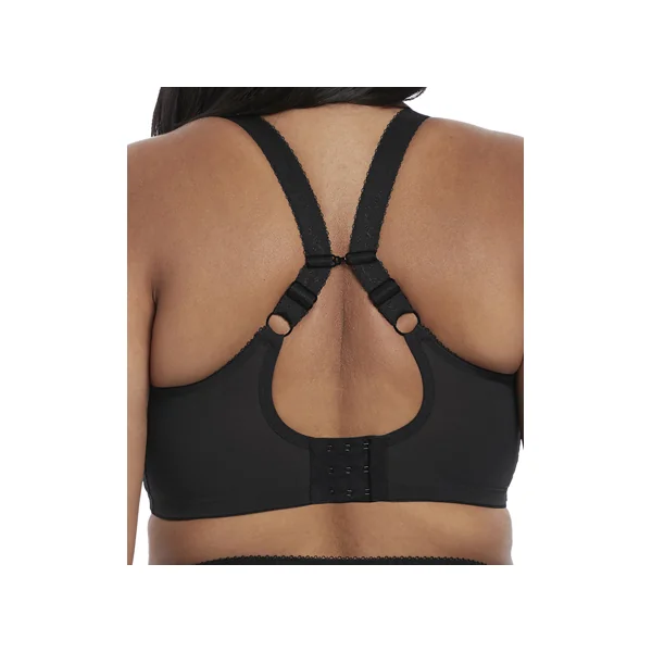 Soutien gorge plongeant à armatures stretch CHARLEY 4382 NOIR