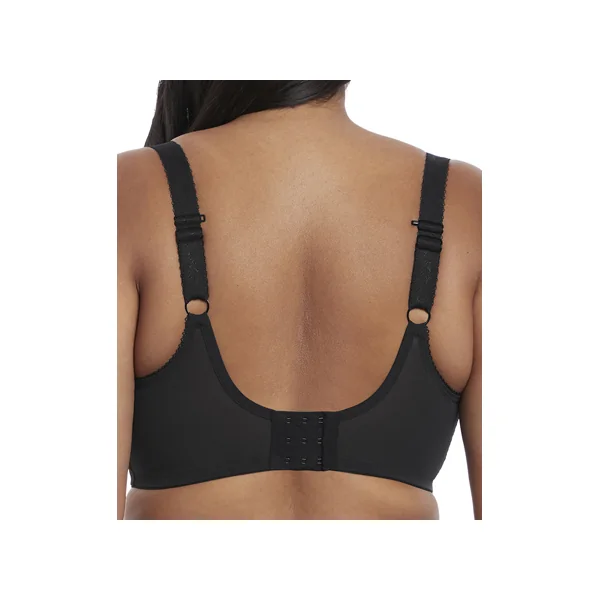 Soutien gorge plongeant à armatures stretch CHARLEY 4382 NOIR
