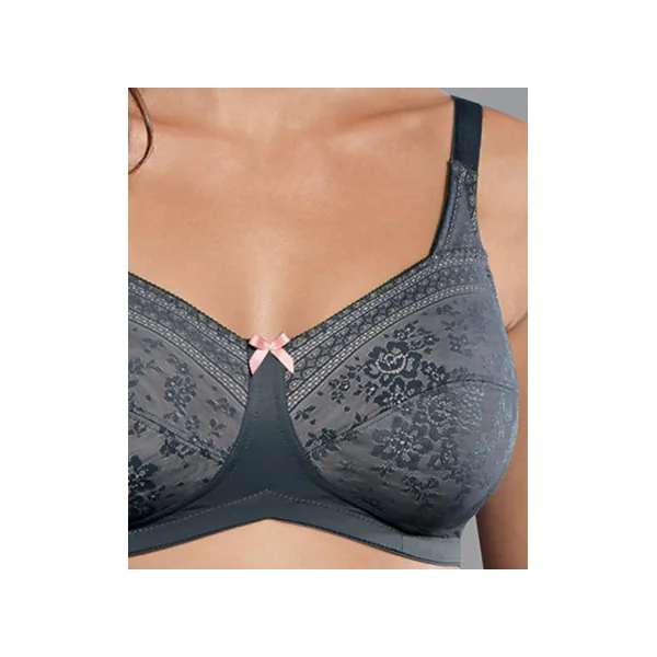 Soutien gorge pour prothèses FLEUR 5754X ANTHRACITE