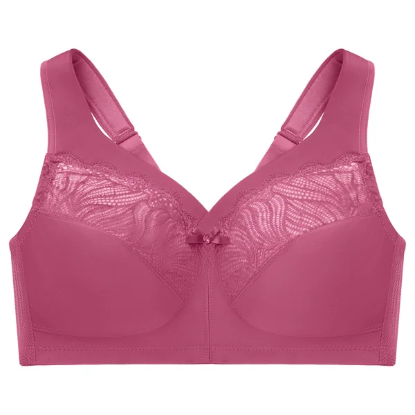 Soutien gorge sans armature MagicLift Galbe naturel Grand Maintien 1010 rose balai