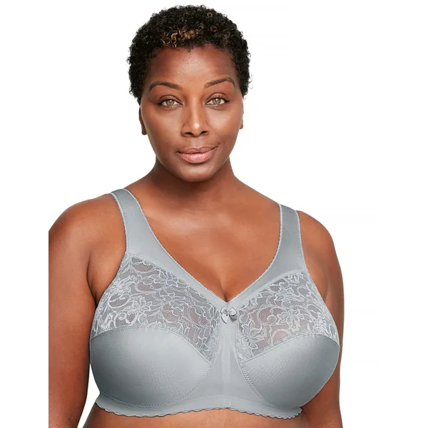 Soutien gorge sans armature MagicLift Grand Maintien 1000 gris argente