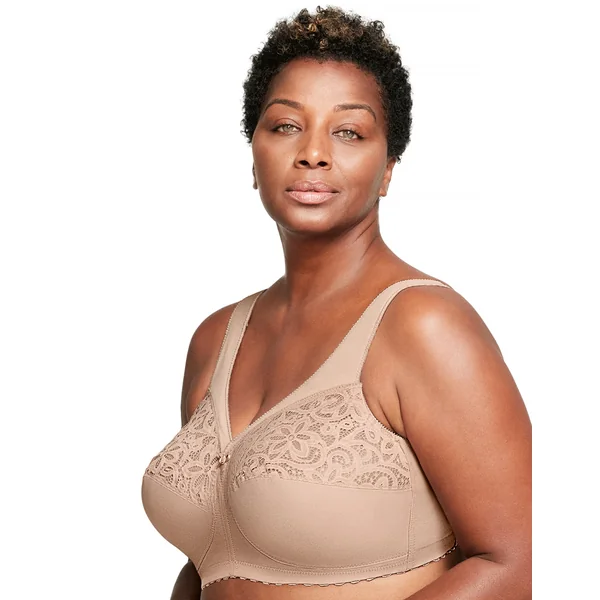 Soutien gorge sans armature MagicLift Grand Maintien Coton 1001 chair