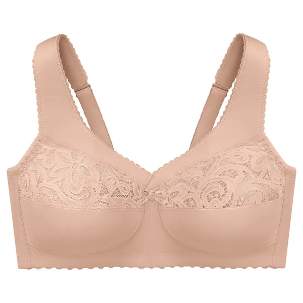 Soutien gorge sans armature MagicLift Grand Maintien Coton 1001 chair