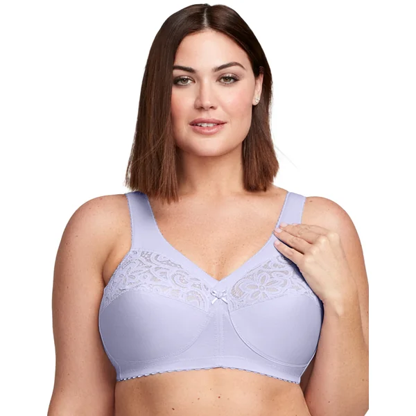 Soutien gorge sans armature MagicLift Grand Maintien Coton 1001 lilas