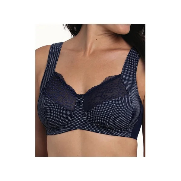 Soutien gorge sans armature ORELY 5882 BLEU MARINE