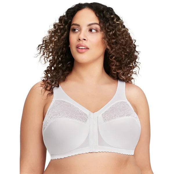 Soutien gorge sans armature à fermeture devant 1200 BLANC