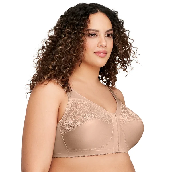 Soutien gorge sans armature à fermeture devant 1200 CHAIR